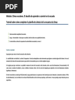 Ejemplo para Completar La Planilla Síntesis de La Encuesta de Climas