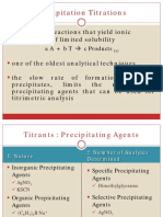 8 Precipitation Titrations