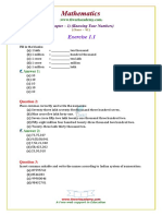 6 Maths NCERT Solutions Chapter 1 1