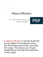 Pleura Effusion Bahan Kuliah Pakar