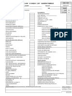 SVE-F-037 Hoja Pre Uso o Check List Camion Fabrica