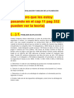 Ejercicio de Planeación Agregada A La Producción