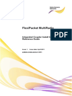 Flexipacket Multiradio: Integrated Coupler Install Quick Reference Guide