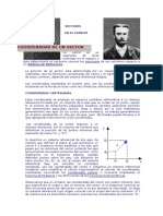 Coordenadas de Un Vector