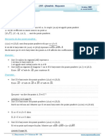 Cours Math - Chap 2 Géométrie Barycentre - 2ème Sciences (2009-210) MR Abdelbasset Laataoui