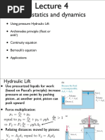 Lecture4 Static and Dynamic Fluid PDF