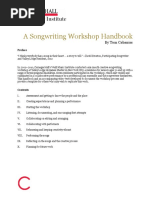 HOW TO - Songwriting Workshop Handbook - Tom Cabaniss - CH PDF