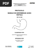 Protocolo Manejo de Enfermedad Acido Péptica