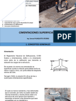 Cimentaciones Superficiales