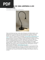 Anatomía de Una Lámpara A Led Comercial