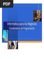 Fundamentos de Programación VBA