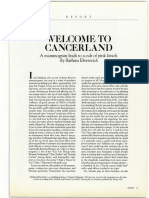 Barbara Ehrenreich - Welcome To Cancerland PDF