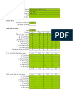 Hotel Budget Excel Template