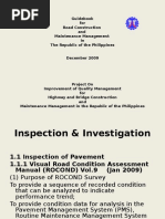 Road Inspection and Investigation