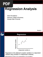 Regression Analysis: Alok Srivastava