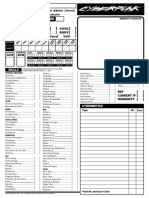 Cyberpunk 2020 Character Sheet v3