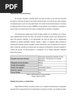 Informe de Base Datos PDF