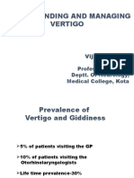 Understanding Anf Managing Vertigo