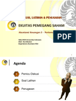 SOAL LATIHAN DAN TUGAS AK2 Pertemuan 3 Ekuitas PDF