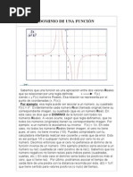 Dominio de Una Función