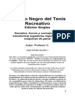 El Libro Negro Del Tenis Recreativo