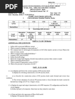 ED Model Exam QN Paper