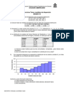 Ejercicios Tema Medidas de Dispersión