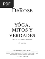 DeRose Yoga Mitos y Verdades