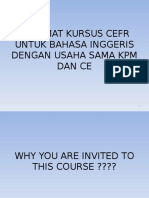 Taklimat Kursus CFR