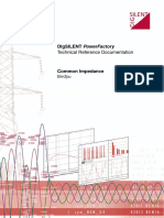 DIgSILENT TechRef Common Impedance