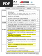 2016 Lista de Cotejo para Evaluación de Ensayo