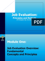 Job Evaluation Principles Methods Ms Marissa Zulaybar PDF