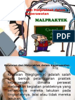 Kelalaian Dalam Malpraltek