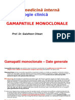 Gamapatii Monoclonale - Curs