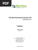 RAM Structural System Tutorial