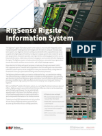 RigSense Rigsite Information System Flyer