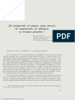 La Tecnica de Proyeccion Al Futuro Con La Pregunta Milagro