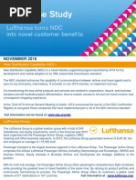 NDC Case Study Lufthansa