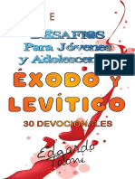 Desafios para Jóvenes y Adolescentes Éxodo y Levitico.