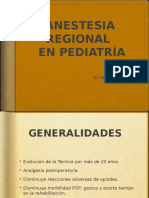 Anestesia Regional Pediatria