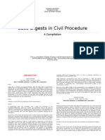 Case Digests in Civil Procedure