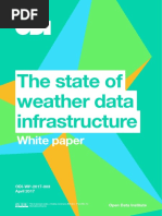 The State of Weather Data Infrastructure - White Paper