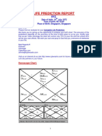 Life Prediction Report: Date of Birth: 19 July 1973 Time of Birth: 08:15:00 Place of Birth: Singapore, Singapore