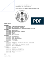 American Railway Engineering and Maintenance of Way Association Communications & Signals Manual of Recommended Practice