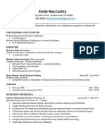 Portfolio Resume PDF