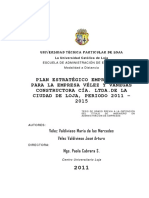 Plan Estrategico para Una Empresa Constructora