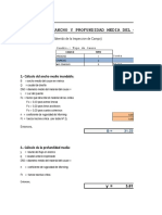 Calculo Hidraulico para Puente Rio Reque