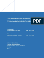 Laporan Praktikum Programable Logic Controller (PLC)