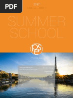 Summer School Pse 2017 Brochure PDF