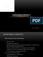 Greenfield Project Lecture Slides Part 1